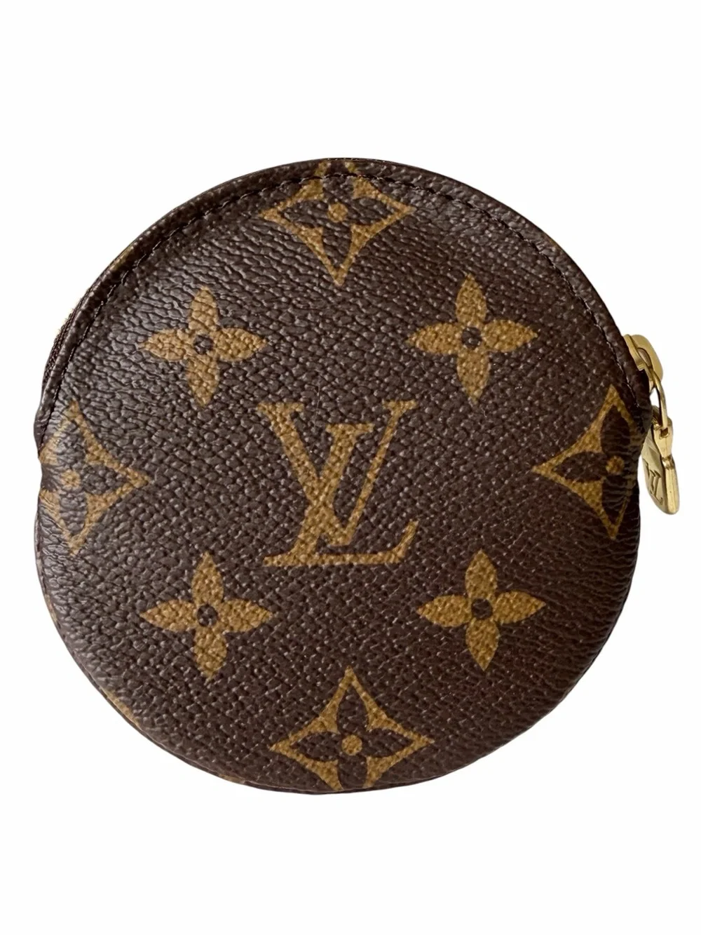Louis Vuitton 2017 Christmas Animation Polar Bear Round Coin Purse – Monogram